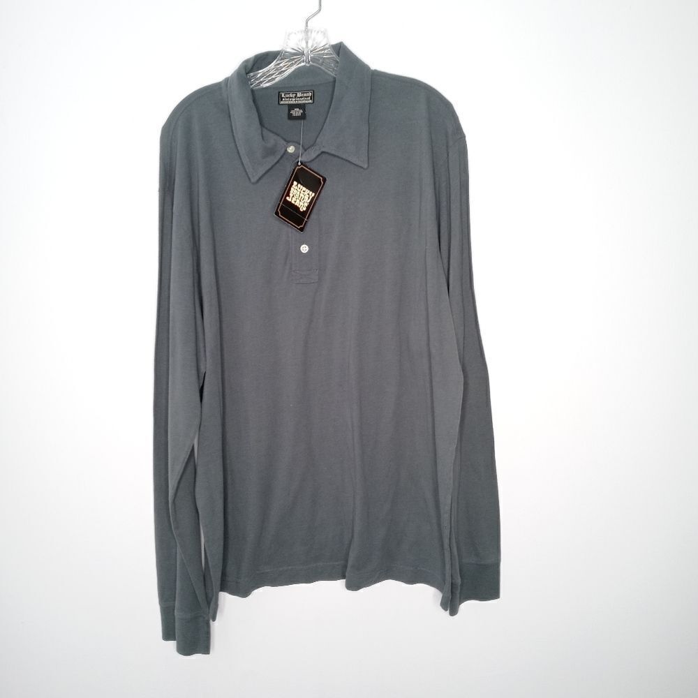 Lucky Brand Polo long sleeve shirt size XXL